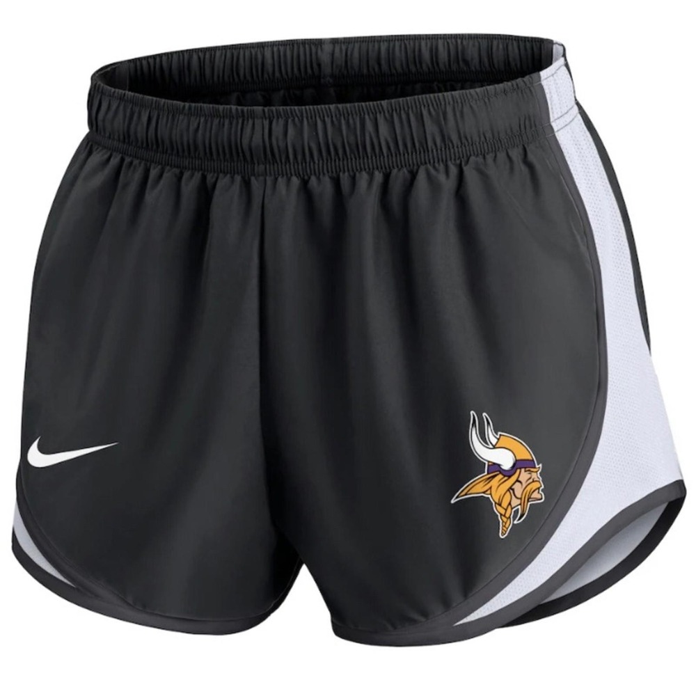 Nike Womens XXL Minnesota Vikings Tempo Shorts Black NFL Dri-FIT NEW